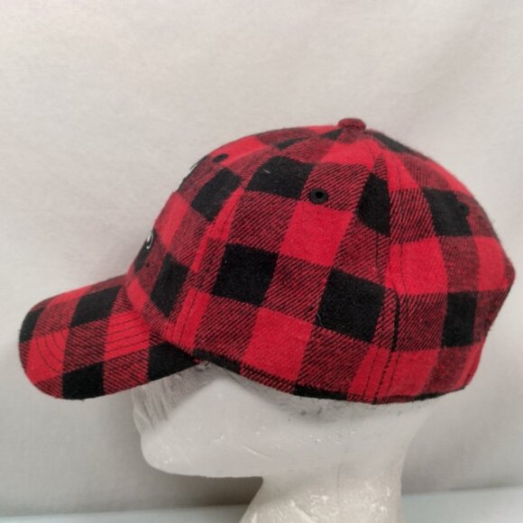 Doodlebug Boutique Steamboat Willie Mickey Mouse Cap Hat Buffalo Plaid Flannel - Picture 7 of 16